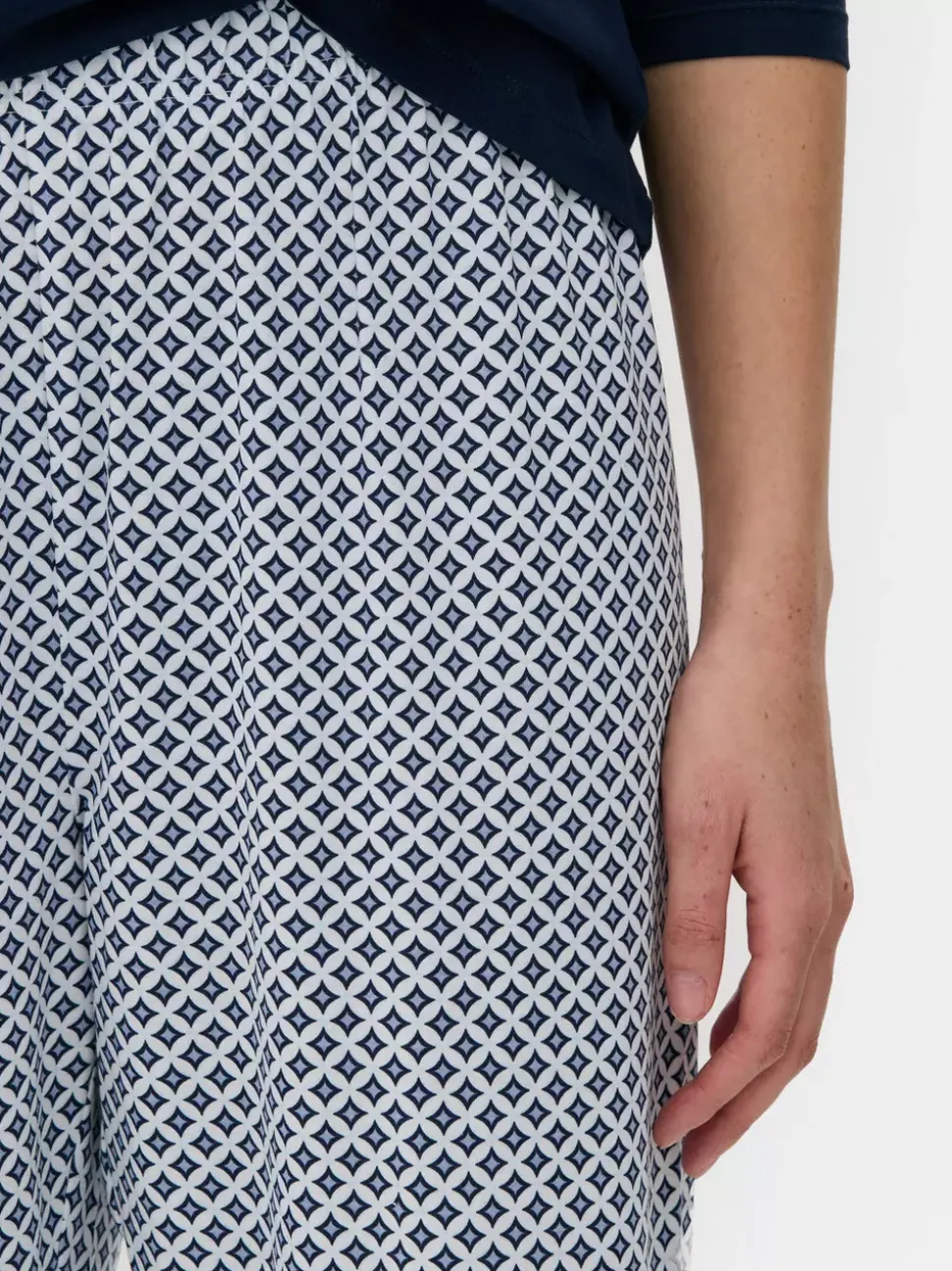 Dżersejowa dwuczęściowa piżama z długim rękawem