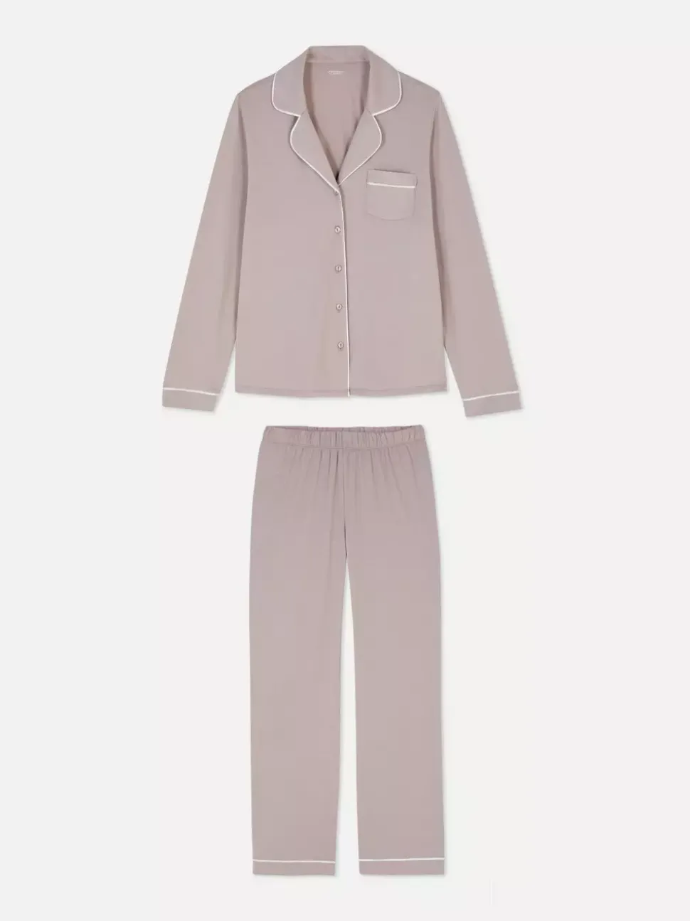 Dżersejowa piżama typu boyfriend