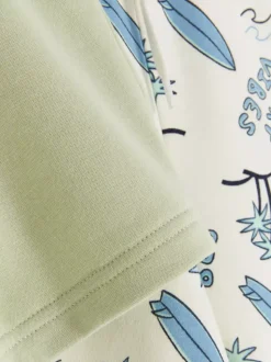 Dżersejowe szorty ściągane sznurkiem, 2 pary