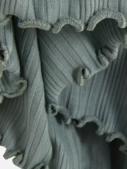 Dżersejowe szorty od piżamy z muszelkowym brzegiem