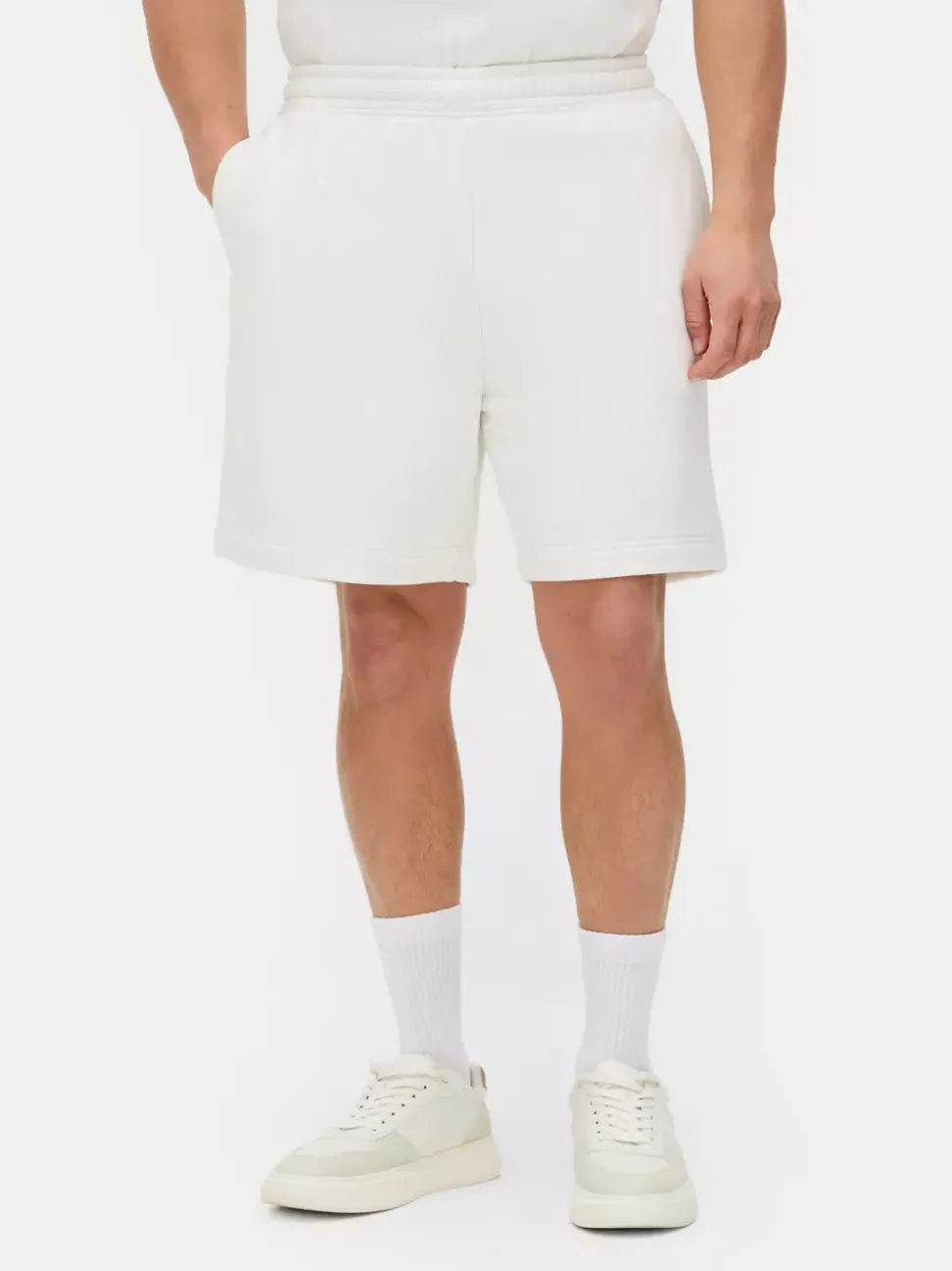 Dżersejowe szorty oversize ze stretchem