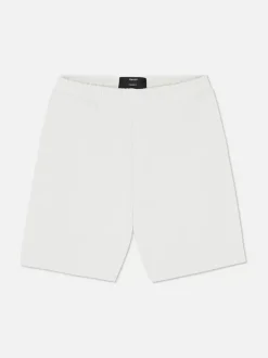 Dżersejowe szorty oversize ze stretchem