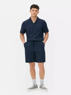 Dżersejowe szorty ze sznurkiem