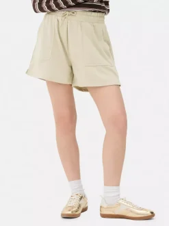 Dżersejowe szorty ze sznurkiem
