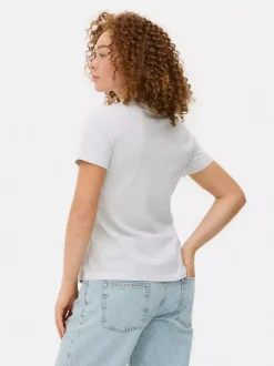 Dżersejowy niezbędny T-shirt z krótkim rękawem