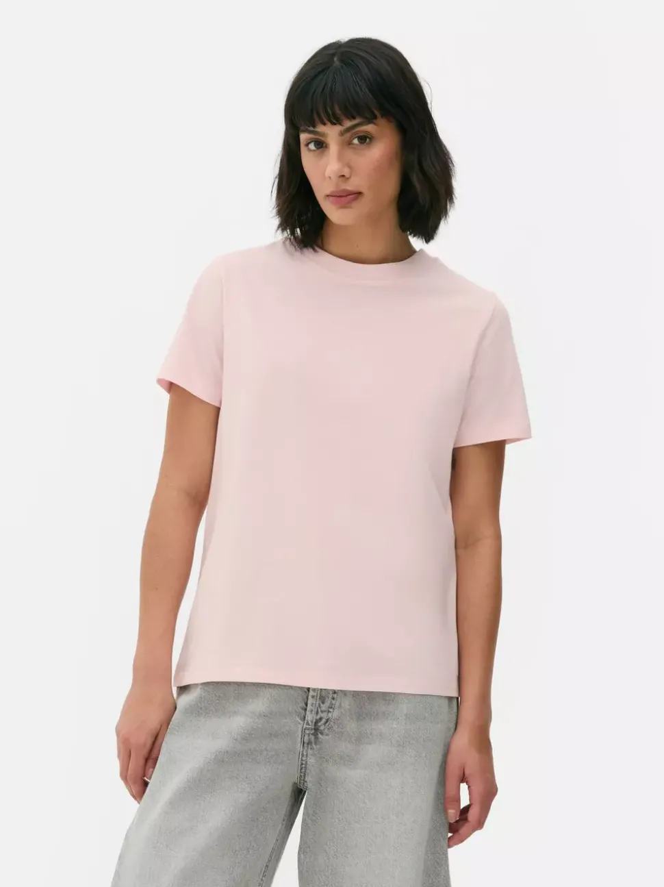 Dżersejowy niezbędny T-shirt z krótkim rękawem