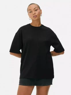 Dżersejowy T-shirt oversize Essential