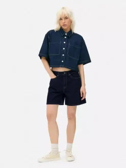 Dżinsowe szorty bermudy