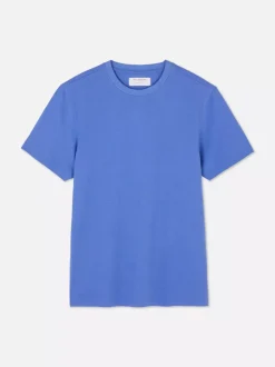 Dopasowany T-shirt o wysokiej zawartości bawełny