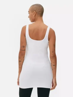 Długa koszulka bez rękawów