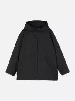 Długa kurtka przeciwdeszczowa