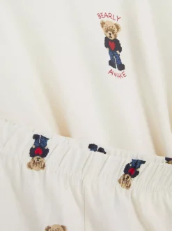 Długa piżama dżersejowa