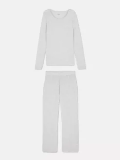 Długa piżama dżersejowa