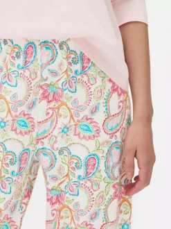 Długa piżama dżersejowa