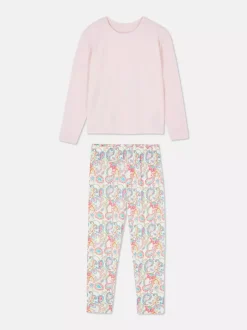 Długa piżama dżersejowa