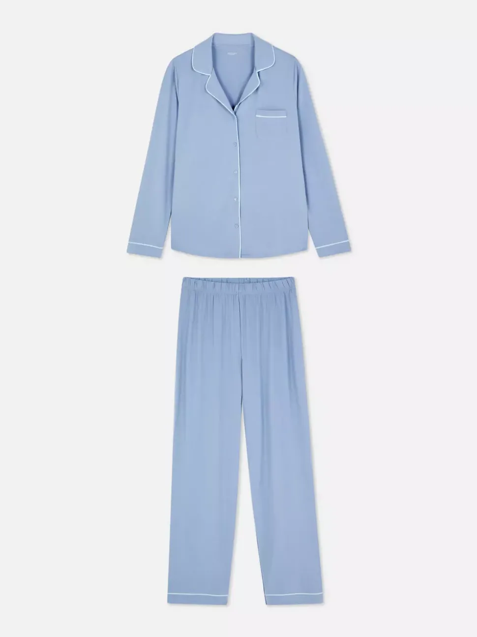 Długa piżama w stylu boyfriend