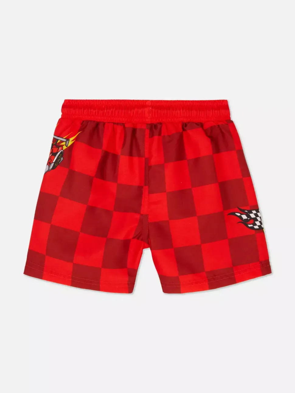Długie szorty w kratę Hot Wheels