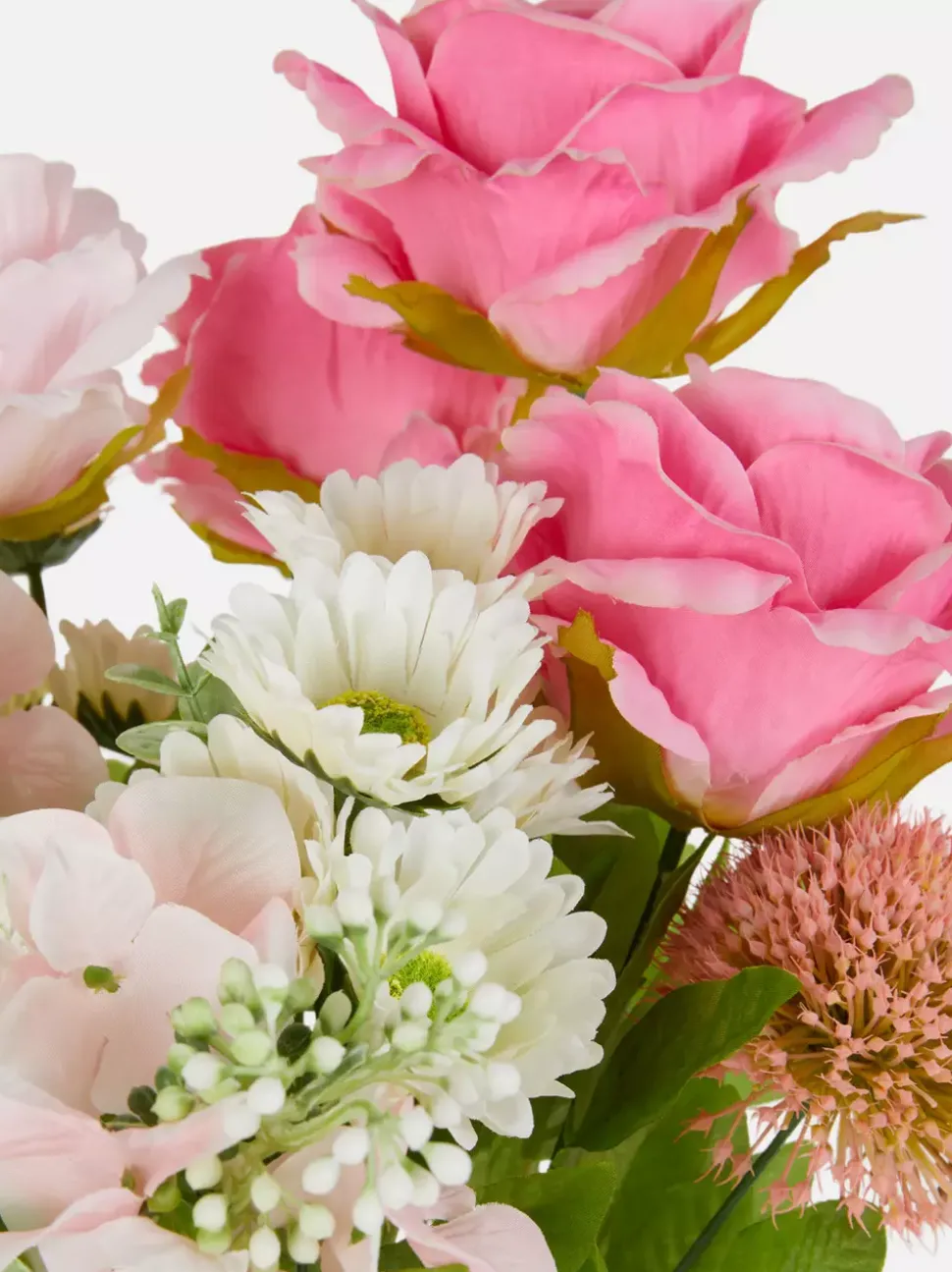 Duży bukiet sztucznych róż