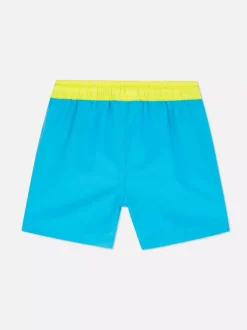 Dwukolorowe spodenki kąpielowe