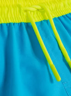 Dwukolorowe spodenki kąpielowe