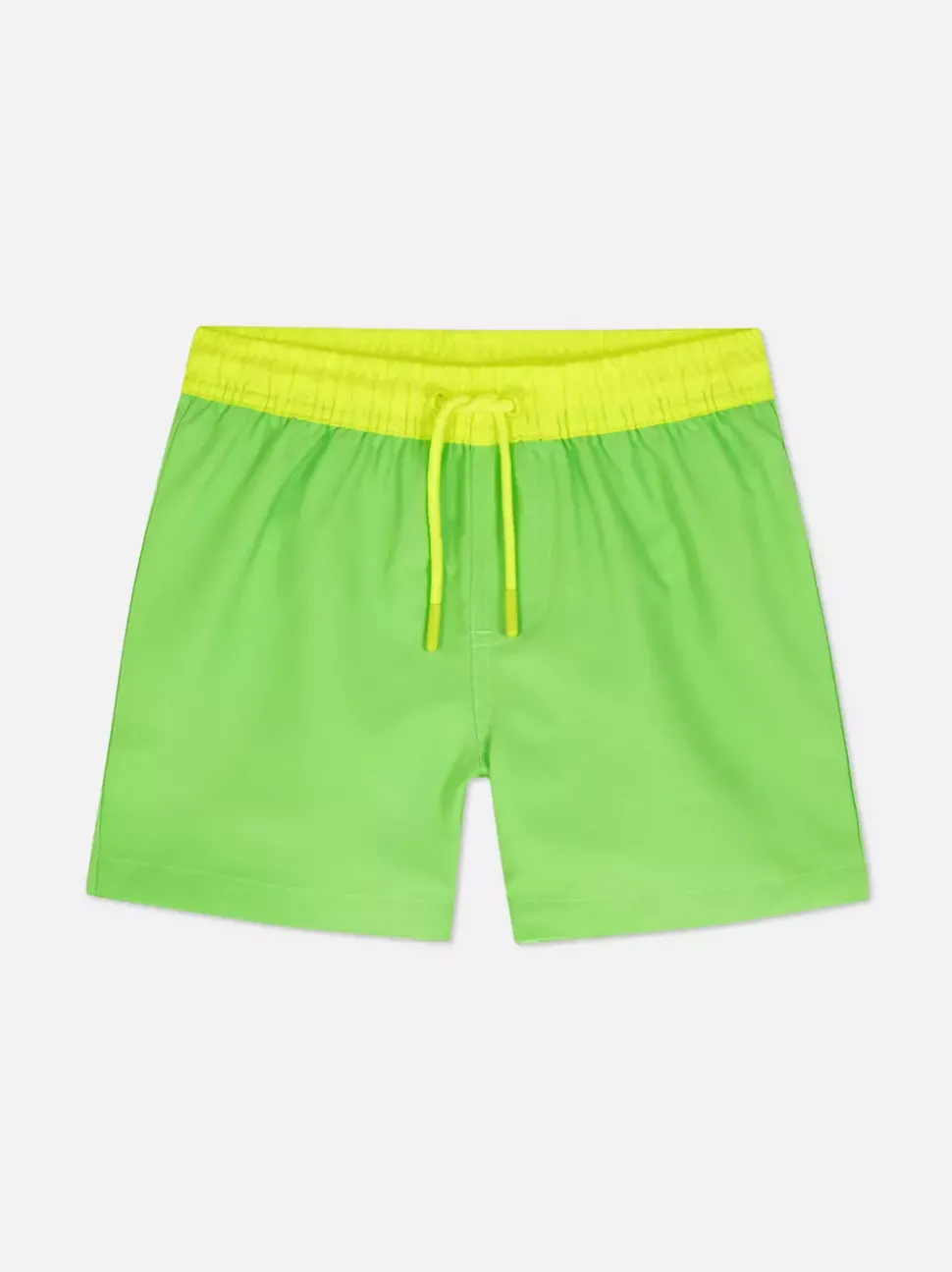 Dwukolorowe spodenki kąpielowe