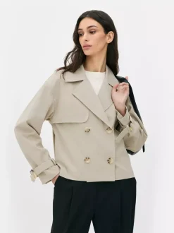 Dwurzędowa kurtka o pudełkowym kroju