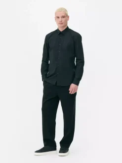 Elastyczna koszula zapinana na guziki