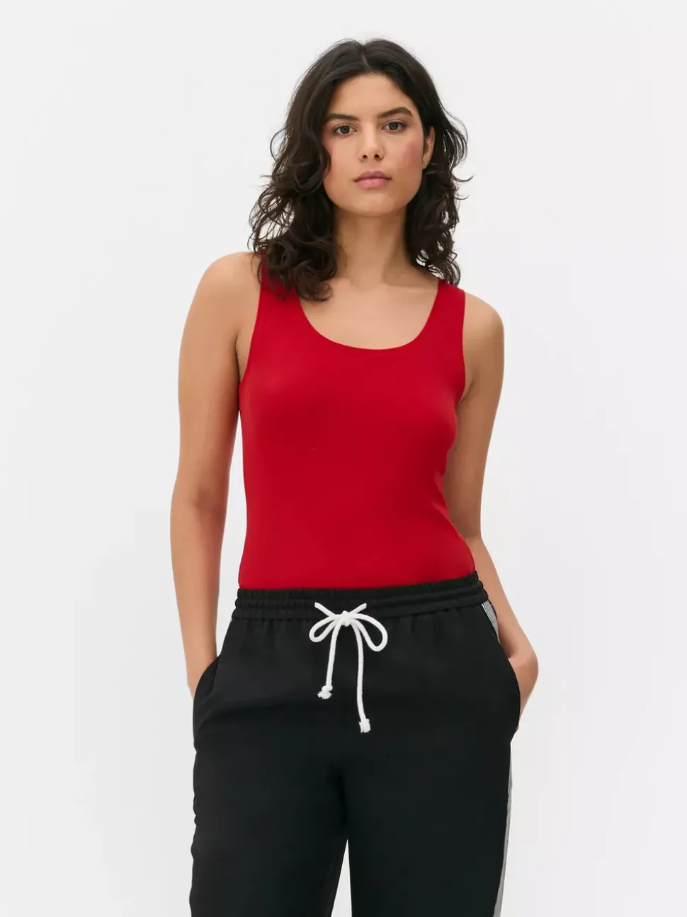 Elastyczna koszulka bez rękawów Essential