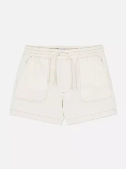 Elastyczne spodenki jeansowe