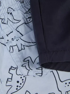 Elastyczne szorty ze sznurkiem w talii, 2 pary