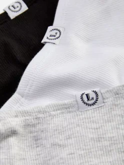 Figi biodrówki z wysoką zawartością bawełny, 3 pary