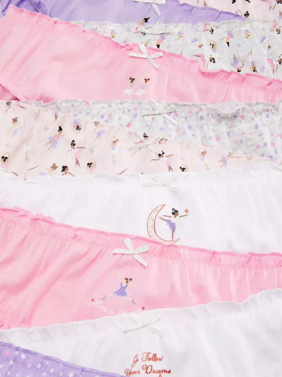 Figi z motywem baleriny, 10 par