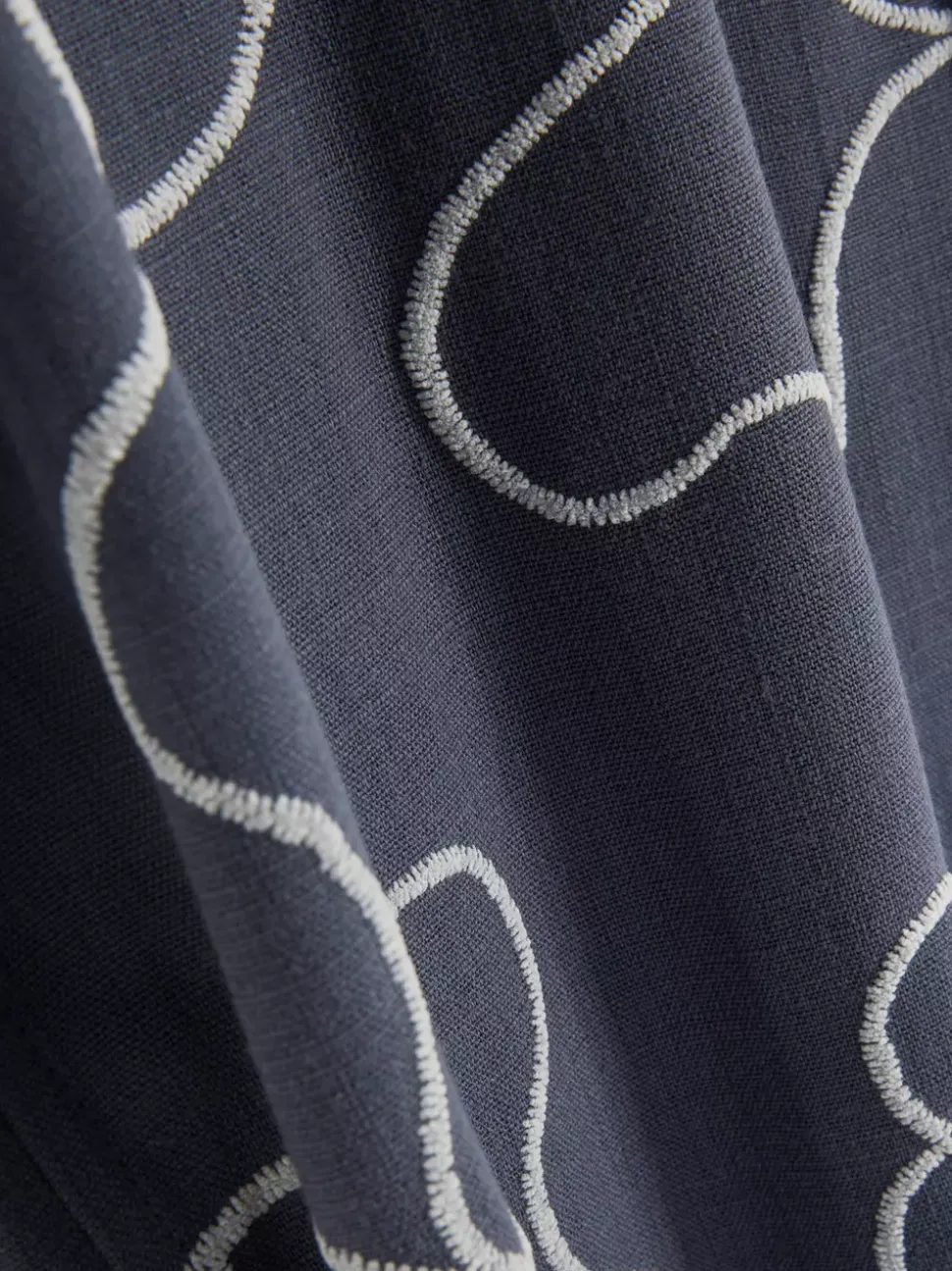 Flokowana koszula Kem z abstrakcyjnym wzorem