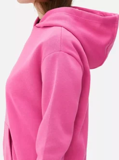 Gładka bluza z kapturem