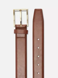 Gładki pasek ze sztucznej skóry