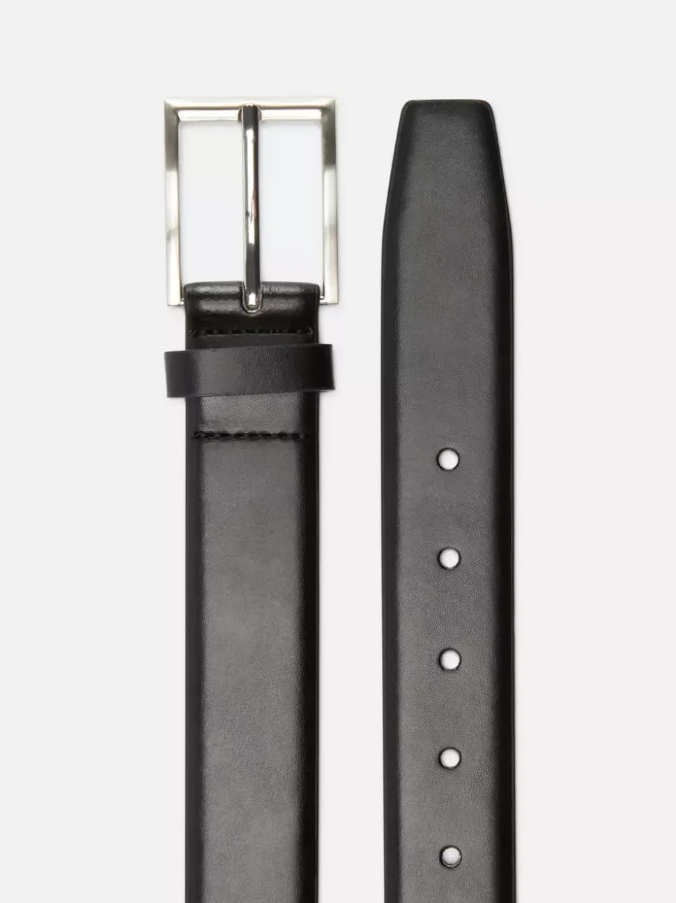 Gładki pasek ze sztucznej skóry