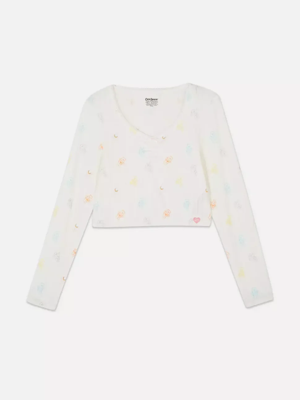 Góra od piżamy z długim rękawem, Troskliwe Misie