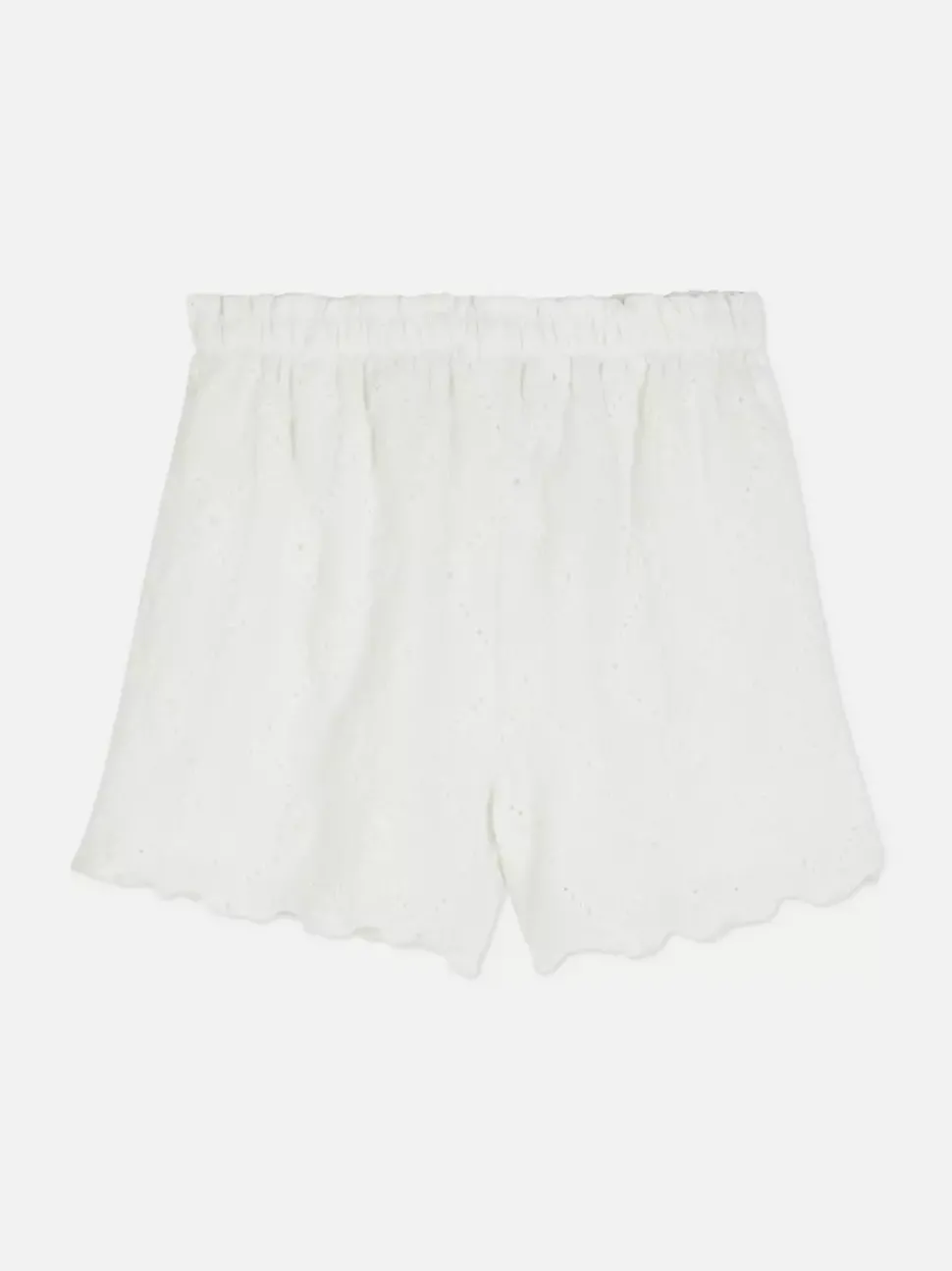 Haftowane szorty z dżerseju