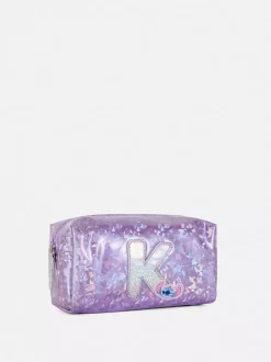 Holograficzna torebka z inicjałem i motywem Disneya