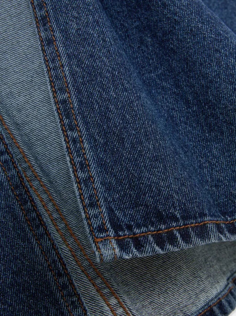 Jeansowa spódnica maxi