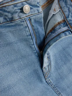 Jeansowa spódnica midi