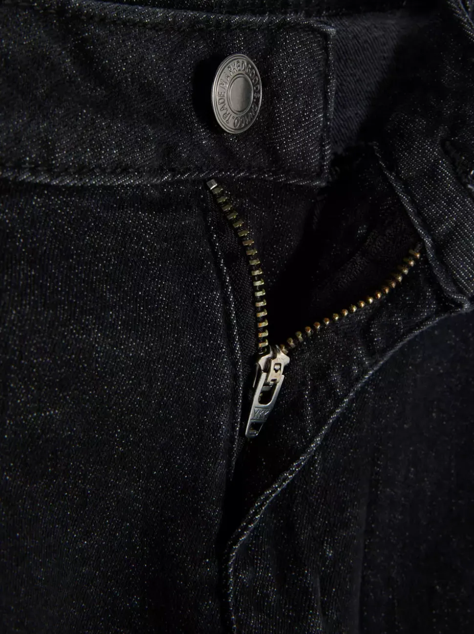 Jeansowa spódnica midi