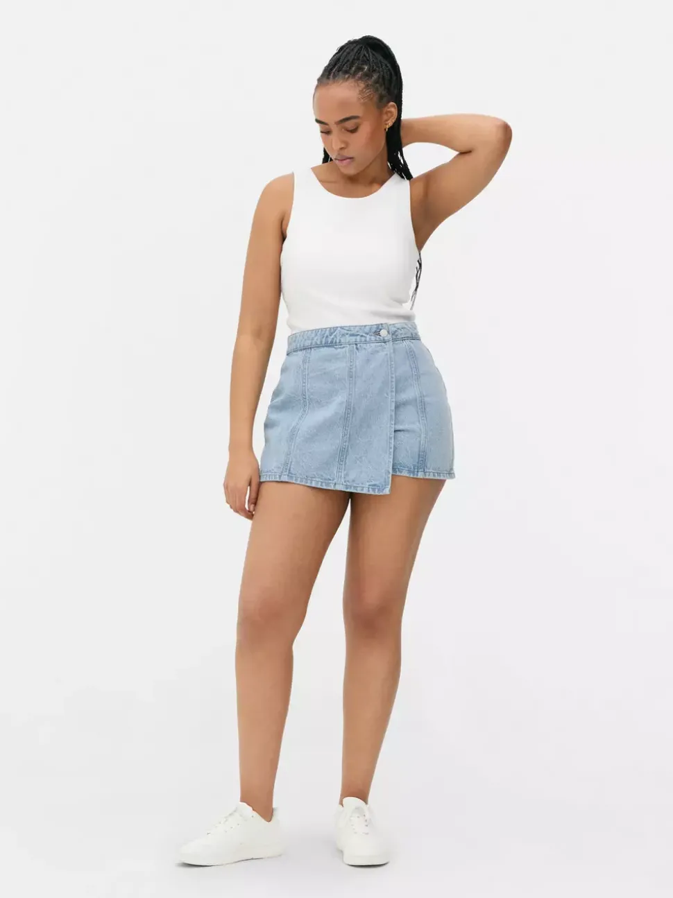 Jeansowe spódnicospodenki