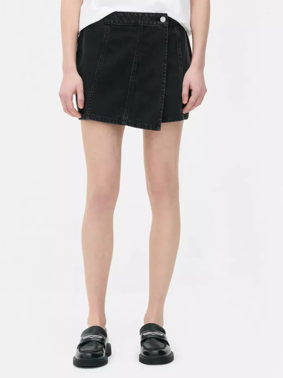 Jeansowe spódnicospodenki