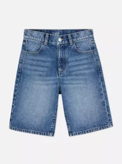 Jeansowe szorty deskorolkowe