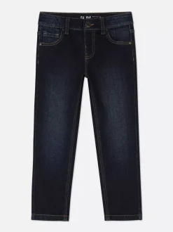 Jeansy o kroju slim dla młodszego chłopca