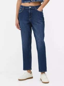 Jeansy z prostą nogawką o kroju slim I standard