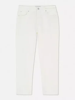 Jeansy z prostą nogawką o kroju slim I standard