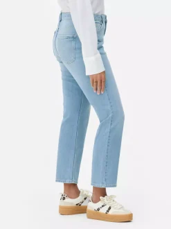 Jeansy z prostą nogawką o kroju slim I standard