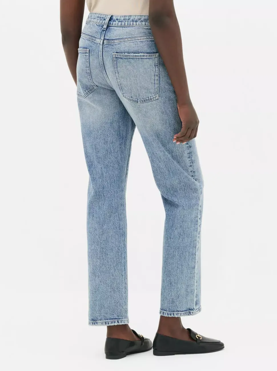 Jeansy z prostą nogawką The Edit